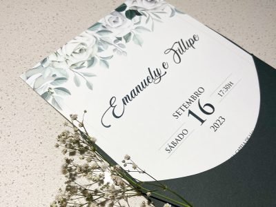 Convite de casamento